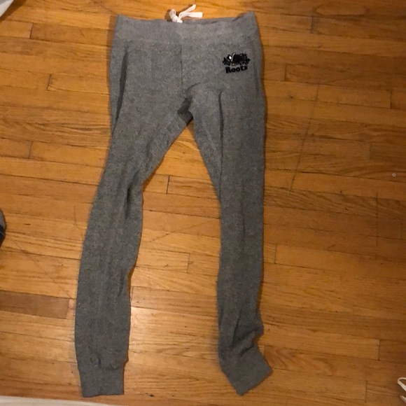 Roots sweatpants/leggings salt and pepper grey super comfy - Picture 2 of 4